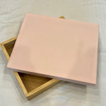 Load image into Gallery viewer, Pine Box with Pink Lid
