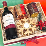 Load image into Gallery viewer, Wine tastic hamper for christmas

