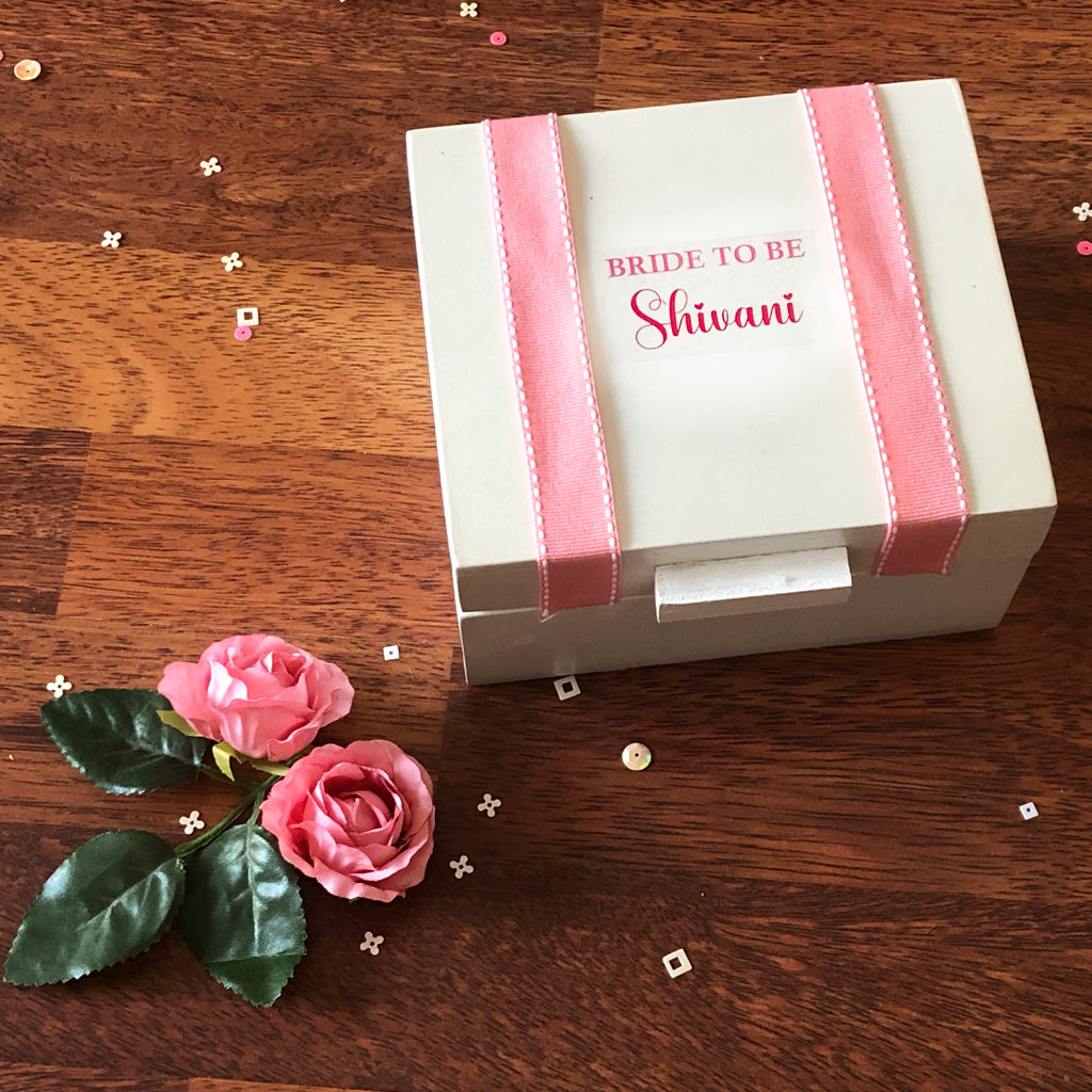 bridal mood box for bride to be gift idea
