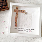 Load image into Gallery viewer, personalised dad daughter frame for fathers gift
