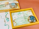Load image into Gallery viewer, marble tray hamper for gifting
