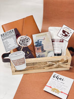 Load image into Gallery viewer, Mesh tray coffee hamper for rakhi
