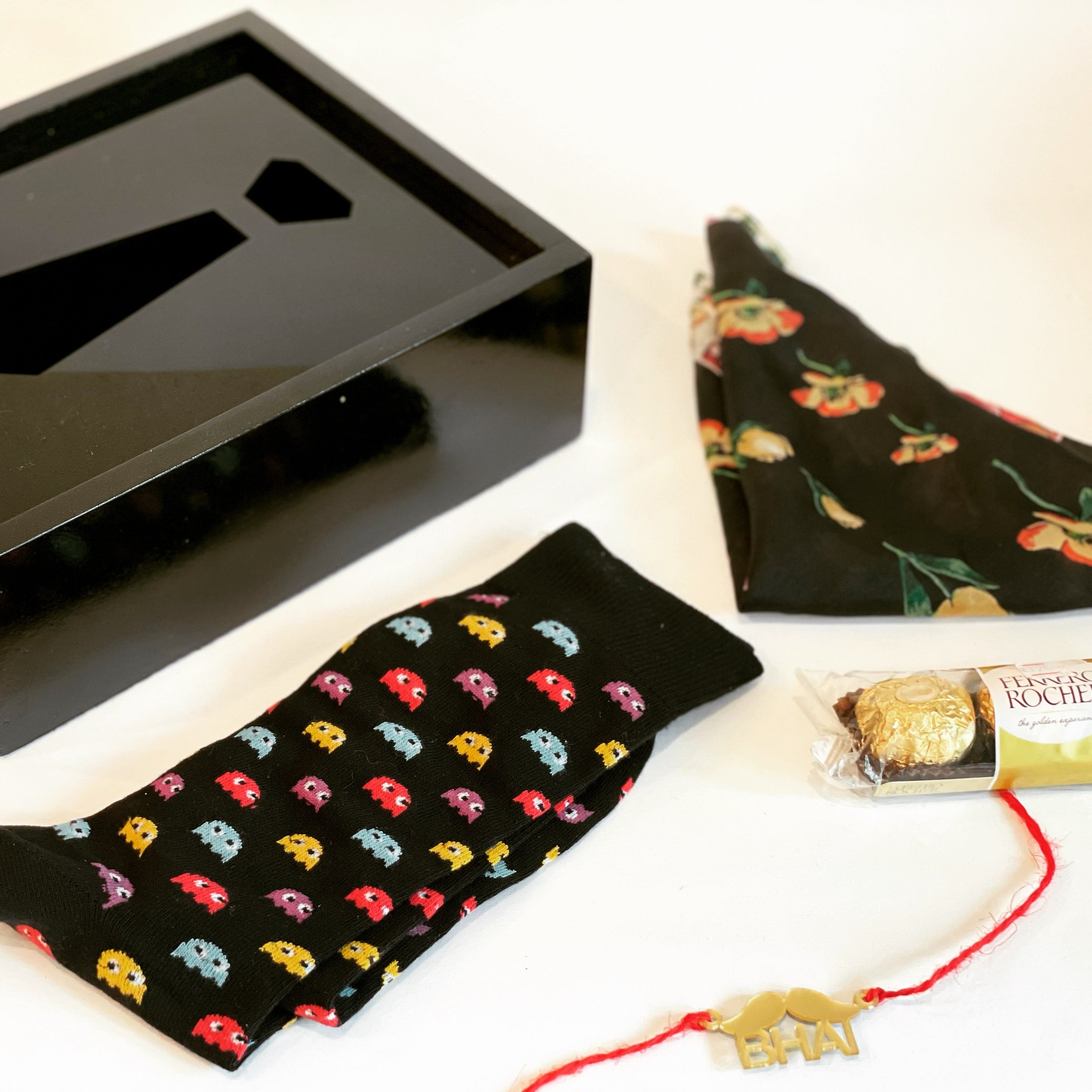 tie box gift hamper for men for rakhi