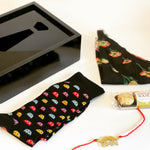Load image into Gallery viewer, tie box gift hamper for men for rakhi
