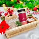 Load image into Gallery viewer, Mesh Tray Christmas Hamper
