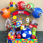 Load image into Gallery viewer, Lego Hamper for kids birthday
