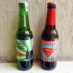 Load image into Gallery viewer, personalised beer label for super dads on fathers-day
