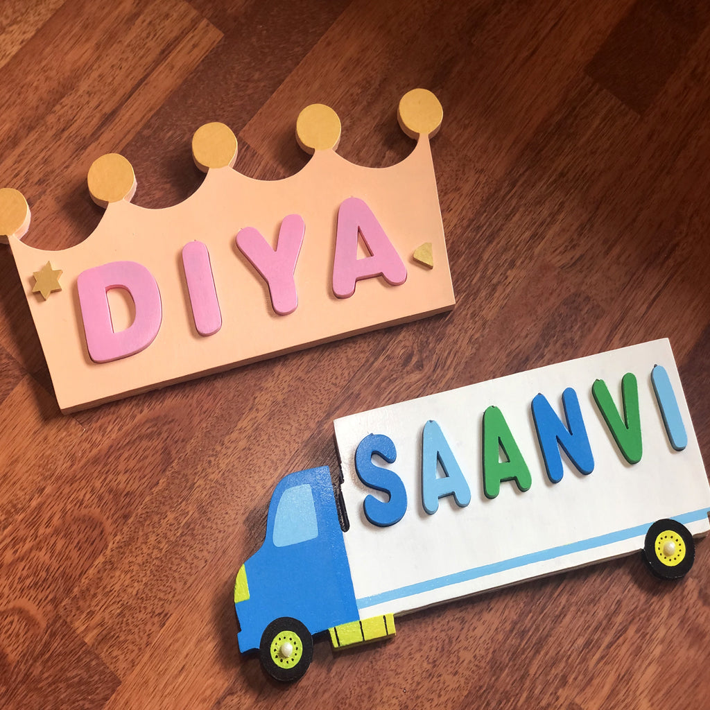 personalised name puzzle for kids