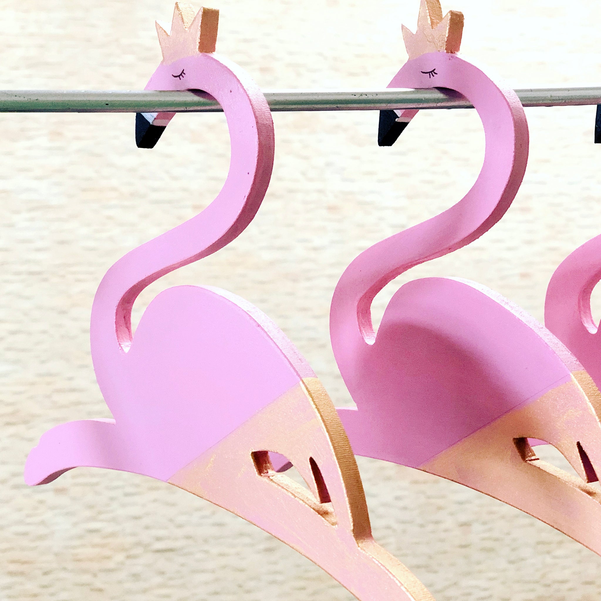 flamingo hangers for kids