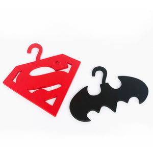 Superhero hangers for kids