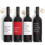 Load image into Gallery viewer, Personalized Wine Label for Christmas
